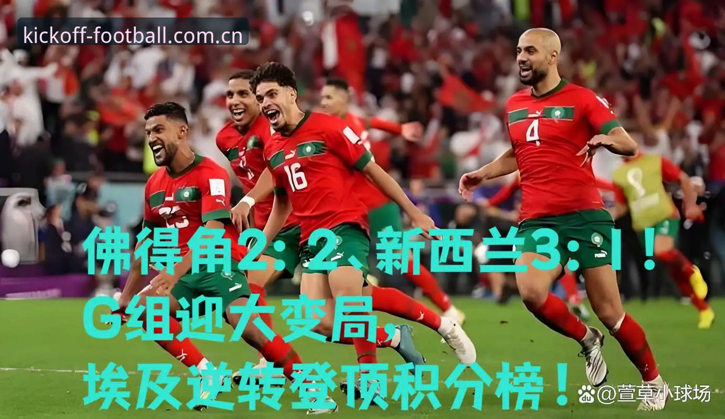 埃及2-1逆转新西兰：G组死亡之局的破局战